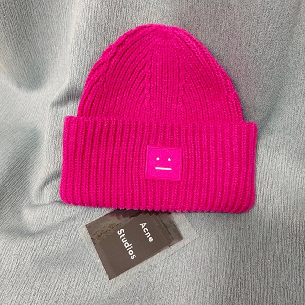 Acne Studios Vibrant Pink Hat